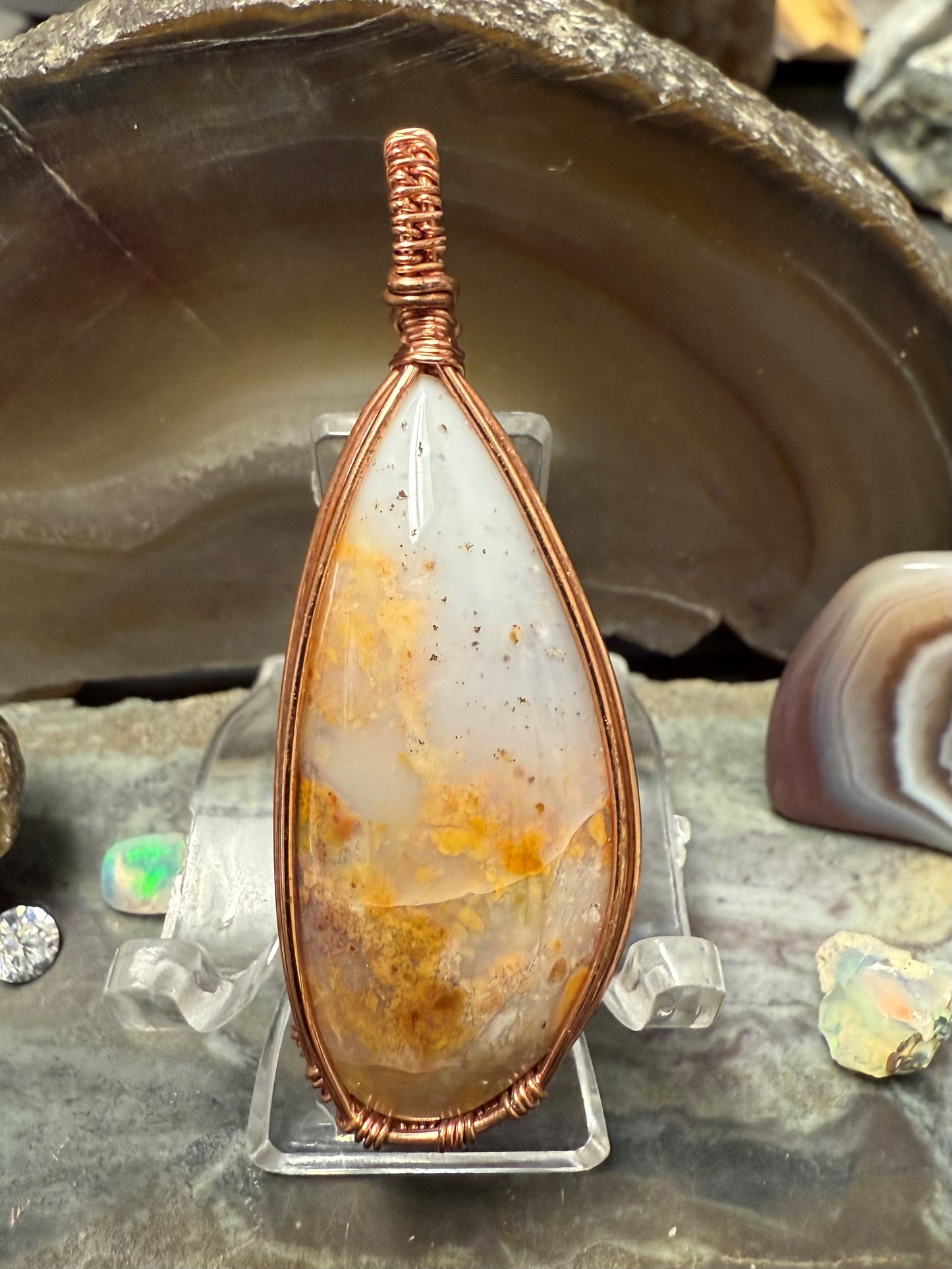 Oregon Plume Agate