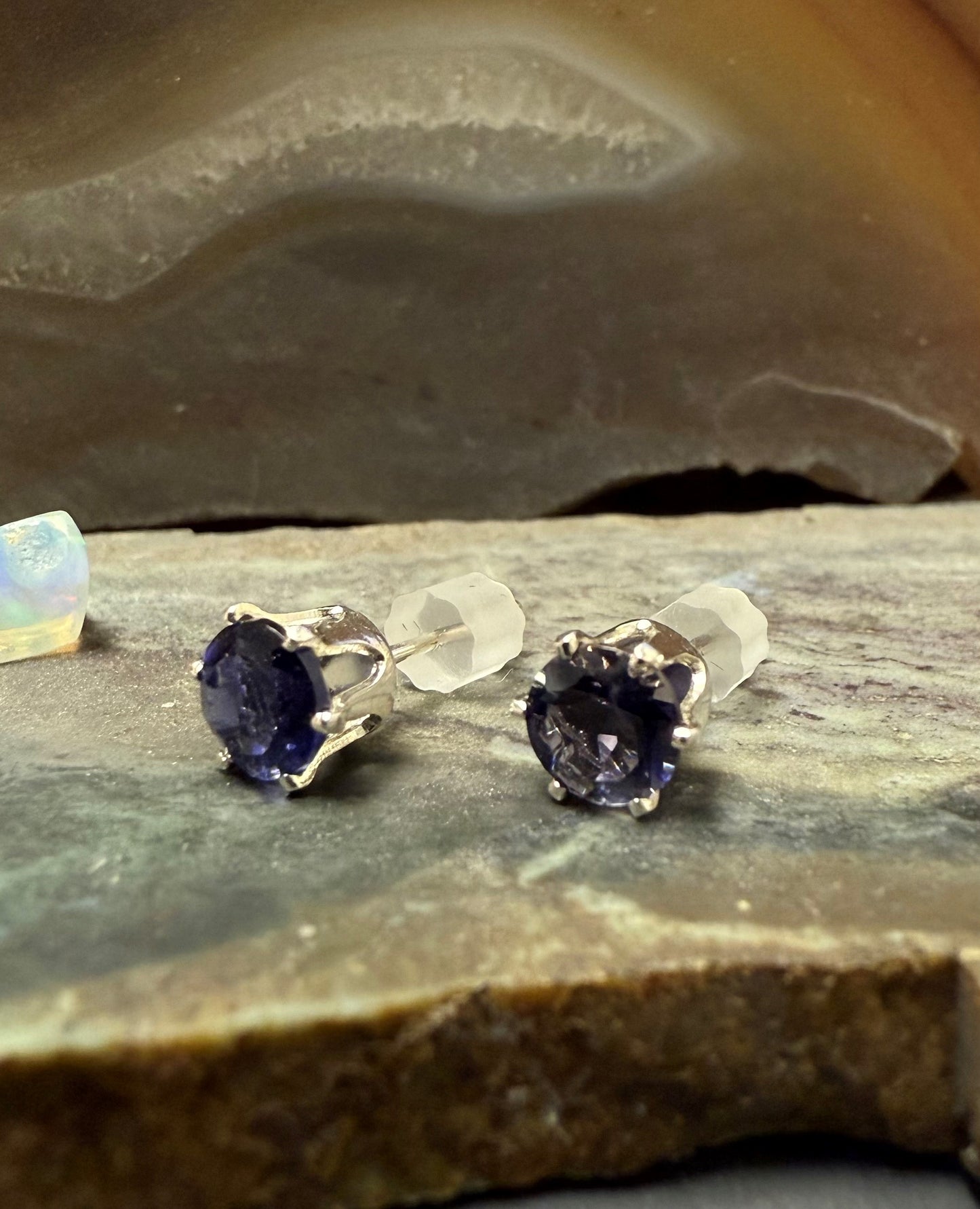 Iolite Earrings