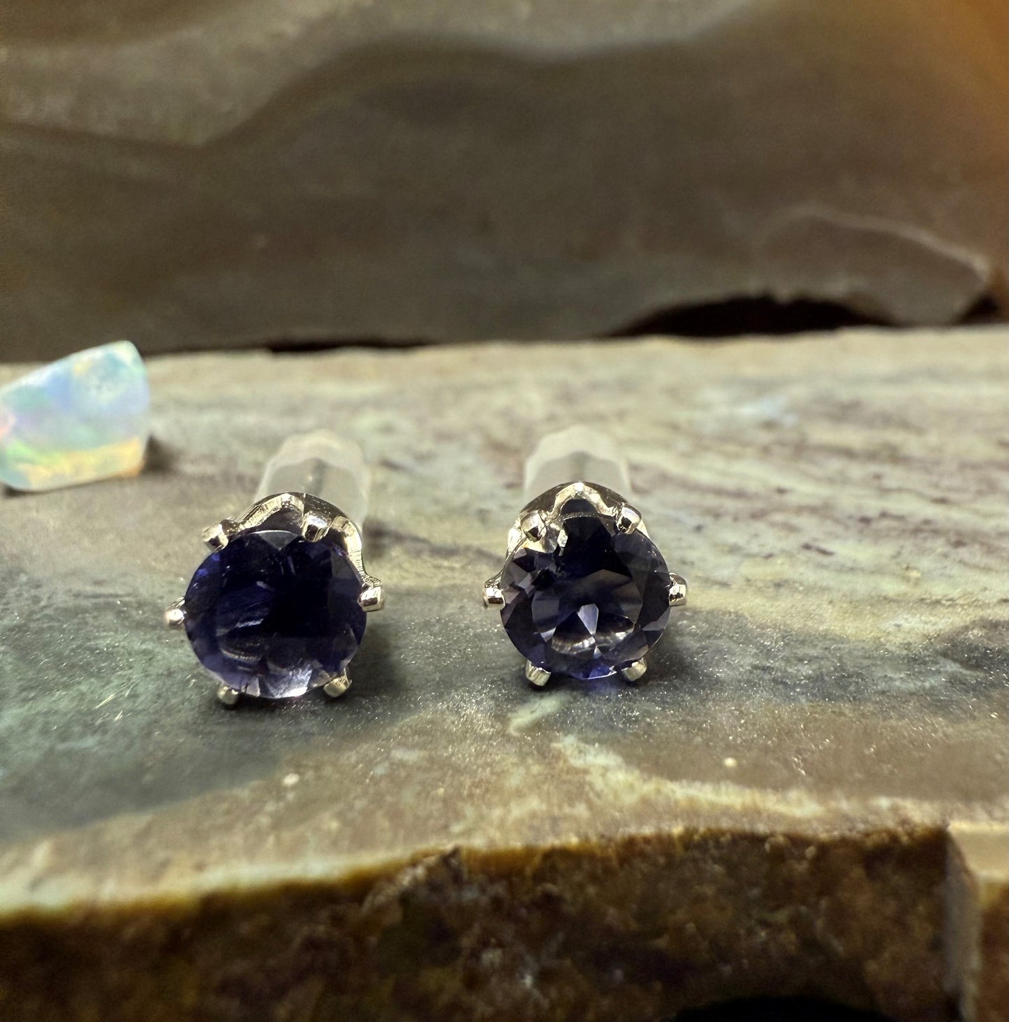 Iolite Earrings