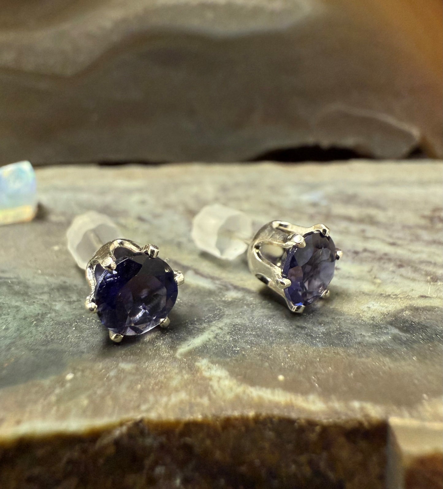 Iolite Earrings