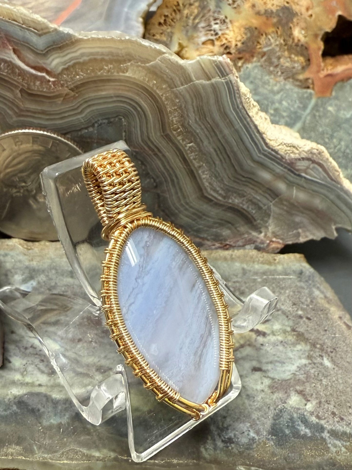 Blue Lace Agate