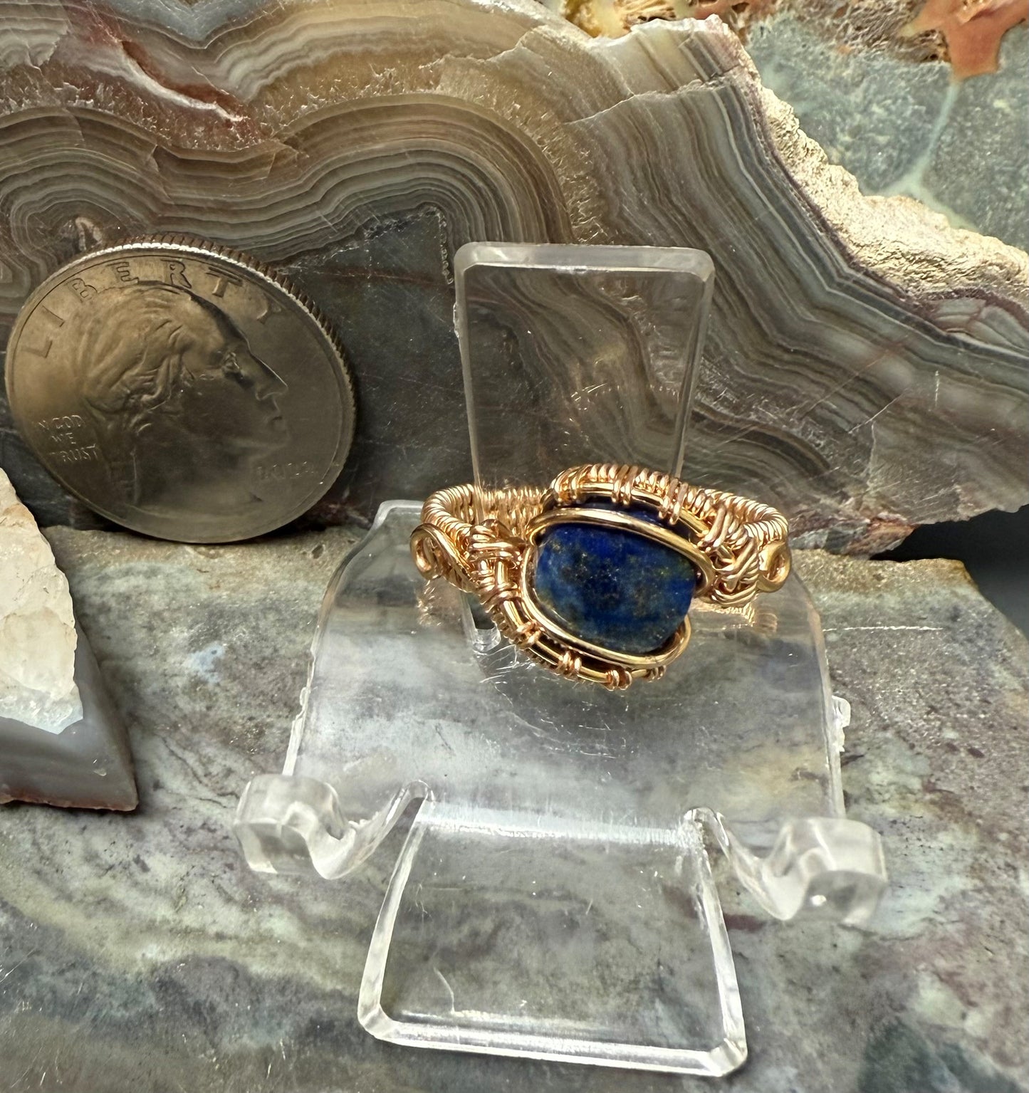 Lapislazuli-Ring