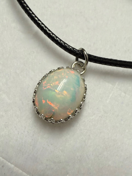 Ethiopian Opal in Sterling Silver