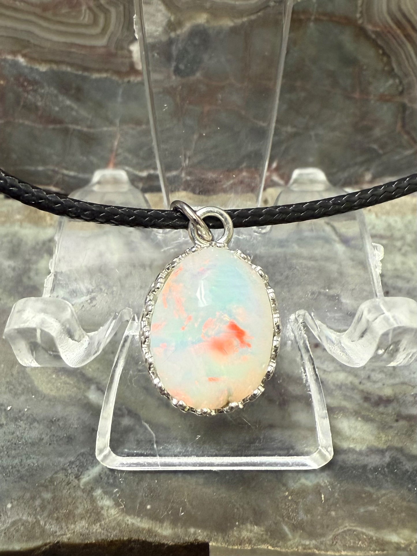 Ethiopian Opal in Sterling Silver