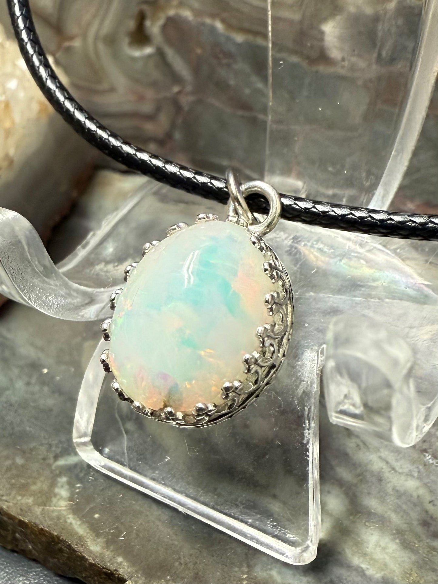 Ethiopian Opal in Sterling Silver