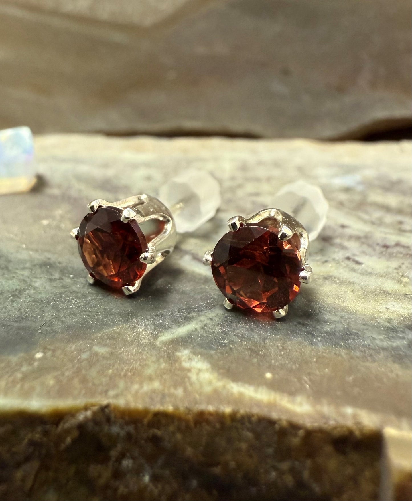 Garnet Earrings