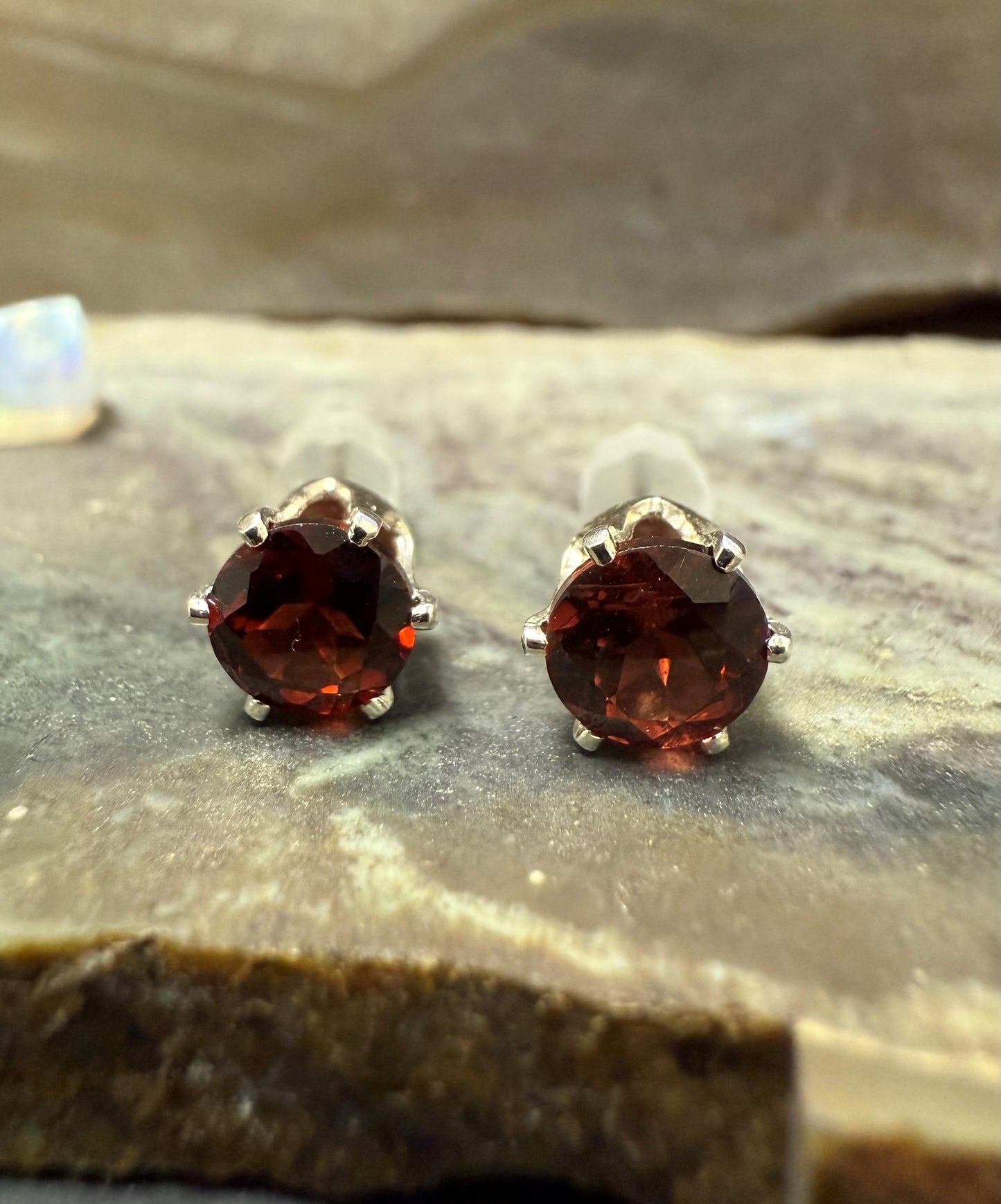 Garnet Earrings