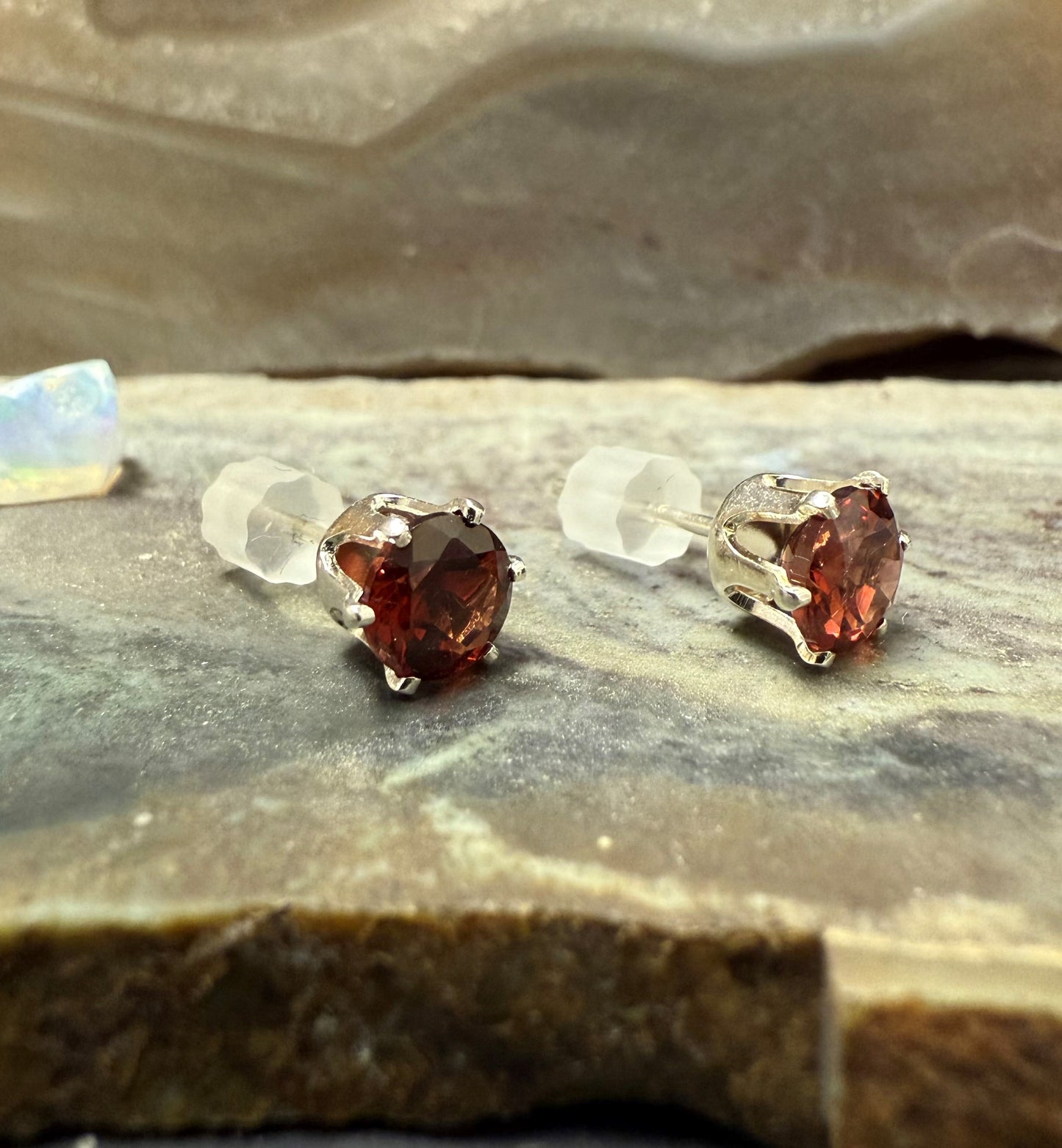 Garnet Earrings